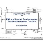 خرید و دانلود نسخه کامل کتاب EMI and layout fundamentals for switched mode circuits