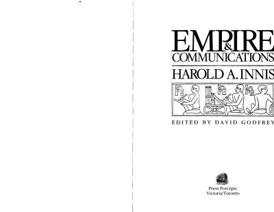 خرید و دانلود نسخه کامل کتاب Empire & communications