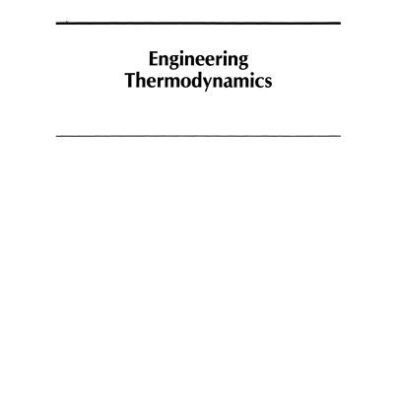 خرید و دانلود نسخه کامل کتاب Engineering Thermodynamics: SI Edition