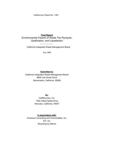 خرید و دانلود نسخه کامل کتاب Environmental Factors of Waste Tire Pyrolysis, Gasification, and Liquefaction – report_69243de65abe0.jpeg خرید و دانلود نسخه کامل کتاب Environmental Factors of Waste Tire Pyrolysis, Gasification, and Liquefaction – report