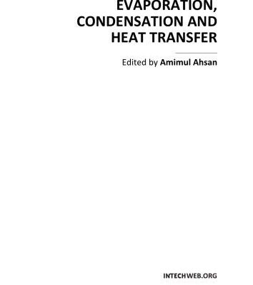 خرید و دانلود نسخه کامل کتاب Evaporation, Condensation and Heat transfer