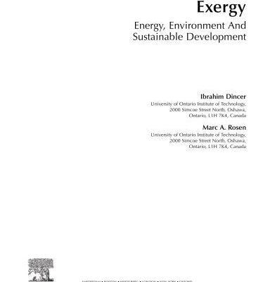 خرید و دانلود نسخه کامل کتاب Exergy. Energy, Environment and Sustainable Development