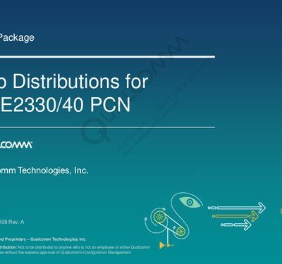 خرید و دانلود نسخه کامل کتاب Fab Distributions for QFE2330/40 PCN