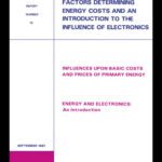 خرید و دانلود نسخه کامل کتاب Factors Determining Energy Costs and an Introduction to the Influence of Electronics: Watt Committee: report number 10