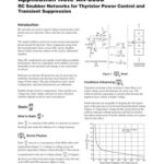 خرید و دانلود نسخه کامل کتاب Fairchild Semiconductor. RC Snubber Networks for Thyristor Power Control and Transient Suppression