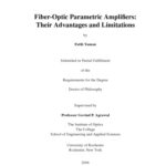 خرید و دانلود نسخه کامل کتاب Fiber-optic parametric amplifiers: Their advantages and limitations