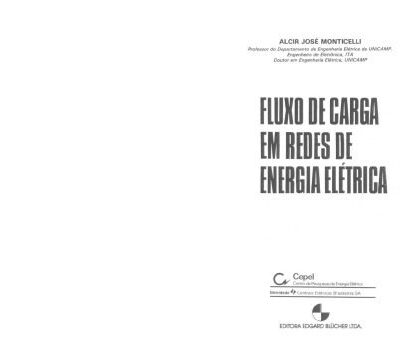 خرید و دانلود نسخه کامل کتاب Fluxo de Carga em Redes de Energia Elétrica