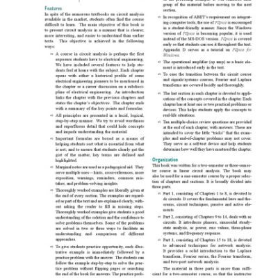 خرید و دانلود نسخه کامل کتاب Fundamentals of Electric Circuits, 2nd Edition