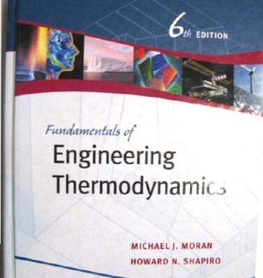 خرید و دانلود نسخه کامل کتاب Fundamentals of Engineering Thermodynamics; 6 edition