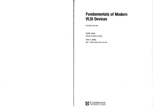 خرید و دانلود نسخه کامل کتاب Fundamentals of Modern VLSI Devices_69089e75982e7.jpeg خرید و دانلود نسخه کامل کتاب Fundamentals of Modern VLSI Devices