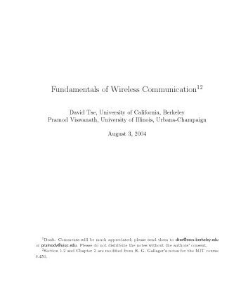 خرید و دانلود نسخه کامل کتاب Fundamentals of Wireless Communication