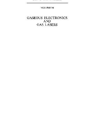 خرید و دانلود نسخه کامل کتاب Gaseous electronics and gas lasers