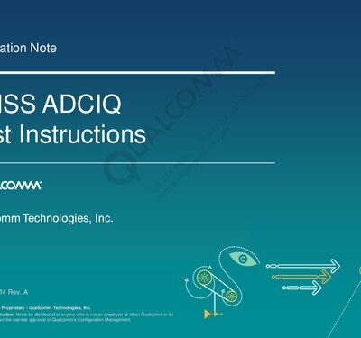 خرید و دانلود نسخه کامل کتاب GNSS ADCIQ Test Instructions