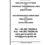 خرید و دانلود نسخه کامل کتاب Gorny. High-voltage fittings for overhead transmission lines and substations. Hochspannungs-Armaturen für Freileitungen und Schaltanlagen
