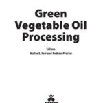 خرید و دانلود نسخه کامل کتاب Green vegetable oil processing