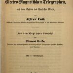 خرید و دانلود نسخه کامل کتاب Gründliche Darstellung des elektromagnetischen Telegraphen, nach dem System des Professor Morse