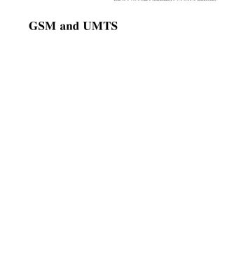 خرید و دانلود نسخه کامل کتاب GSM and UMTS: The Creation of Global Mobile Communication