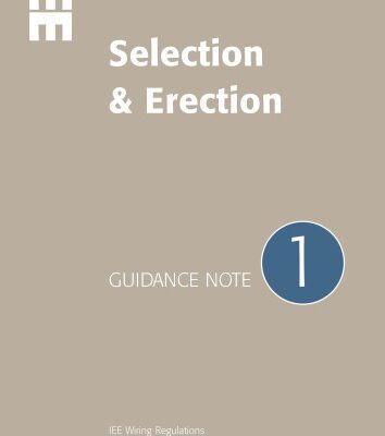 خرید و دانلود نسخه کامل کتاب Guidance Note 1: Selection and Erection of Equipment (Iee Guidence Notes)