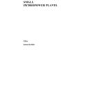 خرید و دانلود نسخه کامل کتاب Guidelines for design of small hydropower plants