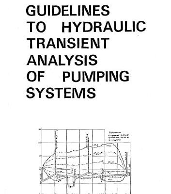 خرید و دانلود نسخه کامل کتاب Guidelines to hydraulic transient analysis of pumping systems