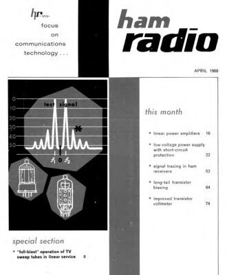 خرید و دانلود نسخه کامل کتاب Ham Radio Magazine – April 1968