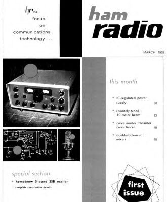 خرید و دانلود نسخه کامل کتاب Ham Radio Magazine – March 1968