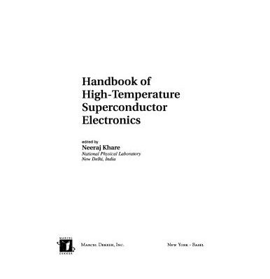 خرید و دانلود نسخه کامل کتاب Handbook of high-temperature superconductor electronics