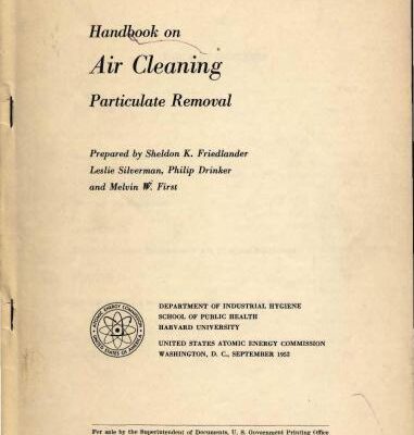 خرید و دانلود نسخه کامل کتاب Handbook on Air Cleaning Particulate Removal