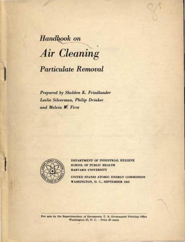 خرید و دانلود نسخه کامل کتاب Handbook on Air Cleaning Particulate Removal_6922936311636.jpeg خرید و دانلود نسخه کامل کتاب Handbook on Air Cleaning Particulate Removal