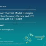خرید و دانلود نسخه کامل کتاب Handset Thermal Model Example Instruction Summary Review and CTS Extraction with FloTHERM