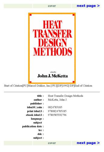 خرید و دانلود نسخه کامل کتاب Heat transfer design methods_69254669d0bf1.jpeg خرید و دانلود نسخه کامل کتاب Heat transfer design methods