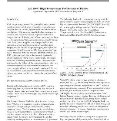 خرید و دانلود نسخه کامل کتاب High Temperature Performance of Diodes