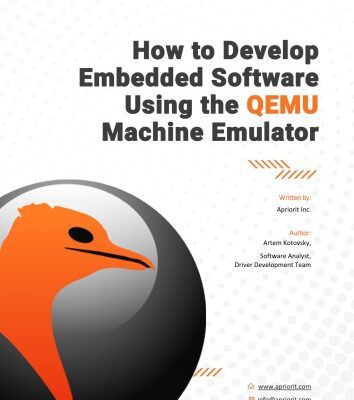 خرید و دانلود نسخه کامل کتاب How to Develop Embedded Software Using The QEMU Machine Emulator