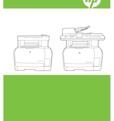 خرید و دانلود نسخه کامل کتاب HP Color LaserJet CM1312 MFP Series Service Manual