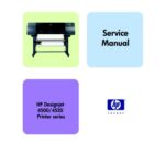 خرید و دانلود نسخه کامل کتاب HP Designjet 4500, 4520 Printer series (service manual)