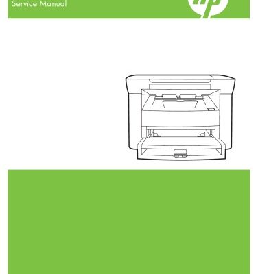 خرید و دانلود نسخه کامل کتاب HP LaserJet M1120 MFP Series Service Manual