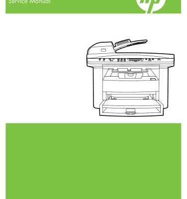 خرید و دانلود نسخه کامل کتاب HP LaserJet M1522 MFP (service manual)