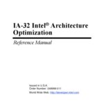 خرید و دانلود نسخه کامل کتاب IA-32 Intel® Architecture Optimization Reference Manual