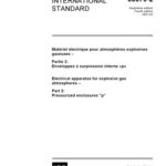 خرید و دانلود نسخه کامل کتاب IEC 60079-2 Electrical apparatus for explosive gas atmospheres – Pressurized enclosures ‘p’P