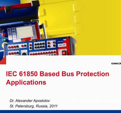 خرید و دانلود نسخه کامل کتاب IEC 61850 Based Bus Protection Applications