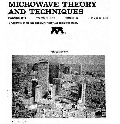 خرید و دانلود نسخه کامل کتاب IEEE MTT-V031-I12 (1983-12)