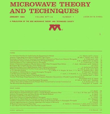 خرید و دانلود نسخه کامل کتاب IEEE MTT-V032-I01 (1984-01)