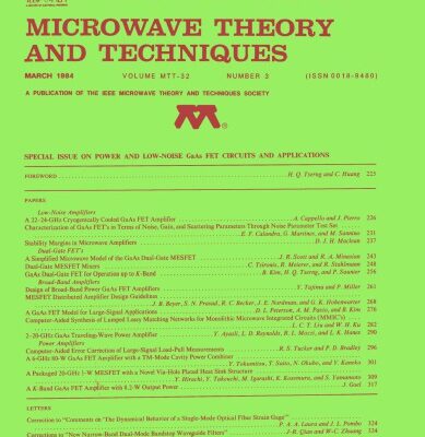 خرید و دانلود نسخه کامل کتاب IEEE MTT-V032-I03 (1984-03)