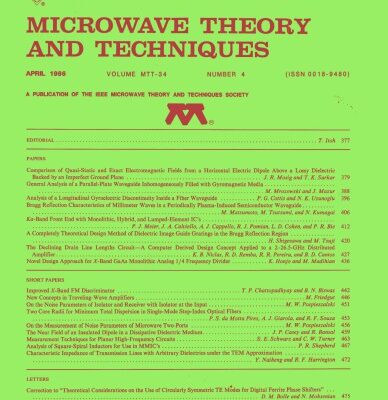 خرید و دانلود نسخه کامل کتاب IEEE MTT-V034-I04 (1986-04)