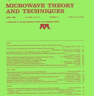 خرید و دانلود نسخه کامل کتاب IEEE MTT-V034-I06 (1986-06)