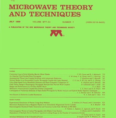 خرید و دانلود نسخه کامل کتاب IEEE MTT-V034-I07 (1986-07)
