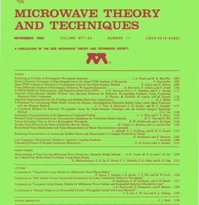 خرید و دانلود نسخه کامل کتاب IEEE MTT-V034-I11 (1986-11)