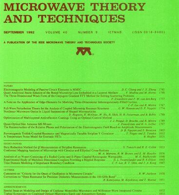 خرید و دانلود نسخه کامل کتاب IEEE MTT-V040-I09 (1992-09)