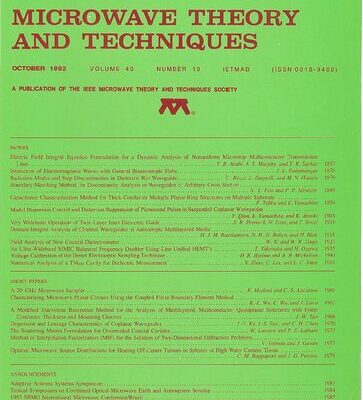 خرید و دانلود نسخه کامل کتاب IEEE MTT-V040-I10 (1992-10)