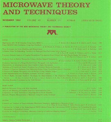 خرید و دانلود نسخه کامل کتاب IEEE MTT-V040-I11 (1992-11)